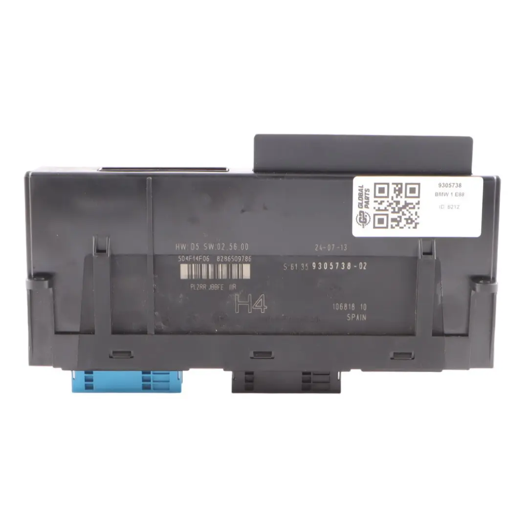 BMW E88 Unità Controllo del corpo Comfort Modulo BCM Unità ECU - SKU 9305738 - Numero di parte 9305738