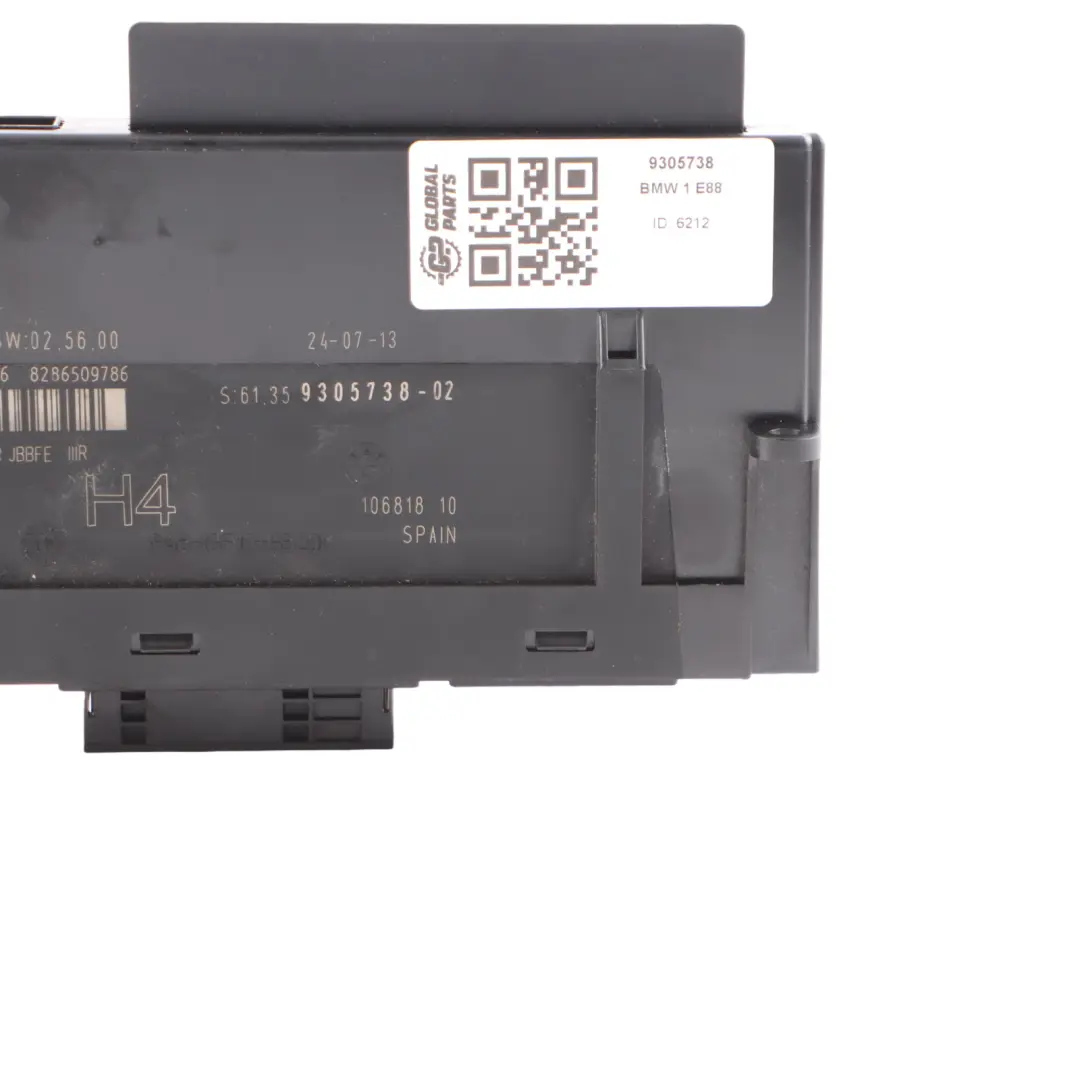 BMW E88 Unità Controllo del corpo Comfort Modulo BCM Unità ECU - SKU 9305738 - Numero di parte 9305738