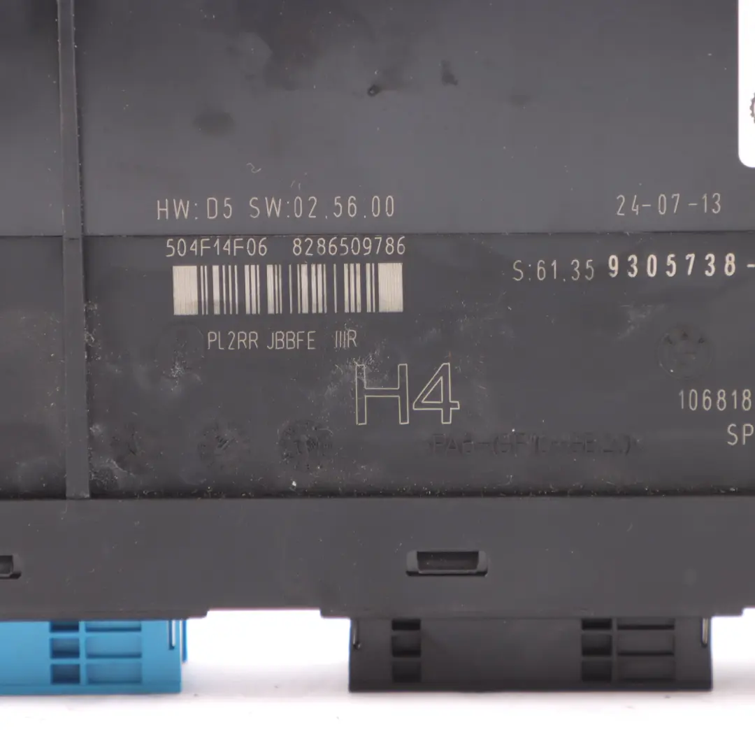 BMW E88 Control corporal Modo Unidad Confort BCM Unidad ECU - SKU 9305738 - Número de pieza 9305738