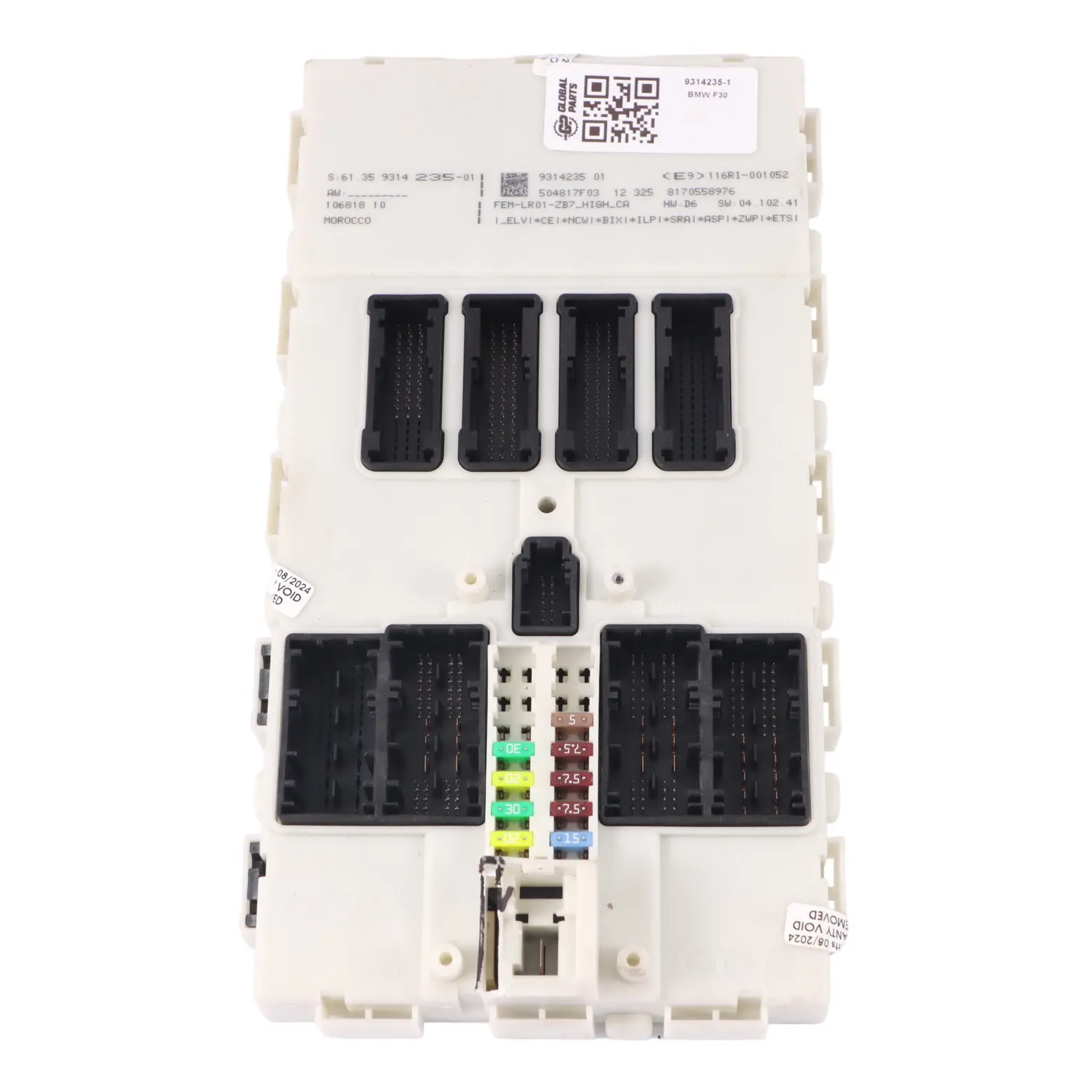 BMW F30 Boîte Fusibles Relais Unité contrôle Module 9314235