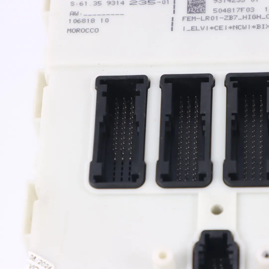 BMW F30 Fuse Box Relay Control Unit Module - SKU 9314235-1 - Part number 9314235