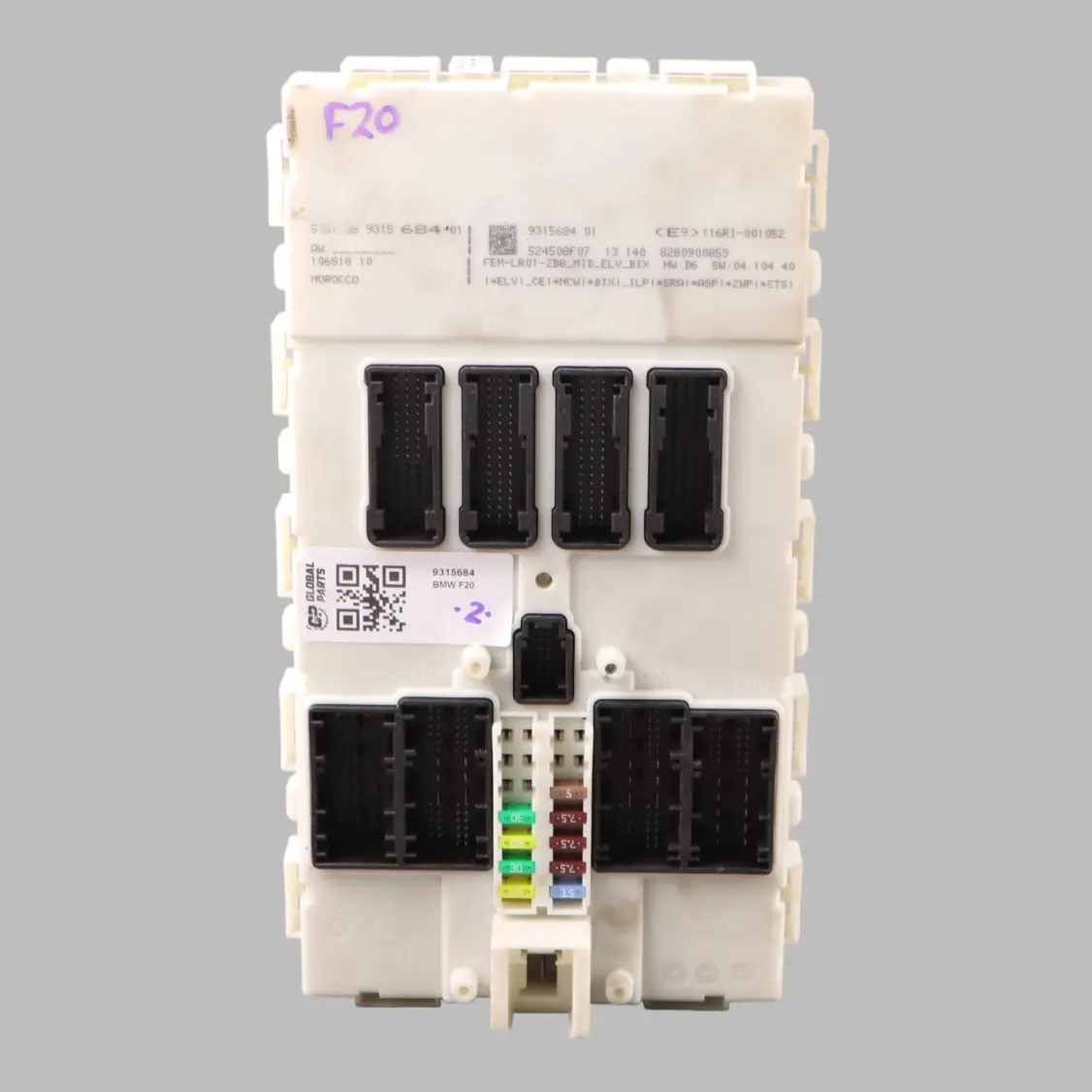 BMW F20 F21 F30 F31 Modulo Comfort Controllo Carrozzeria FEM ECU LR01 9315684