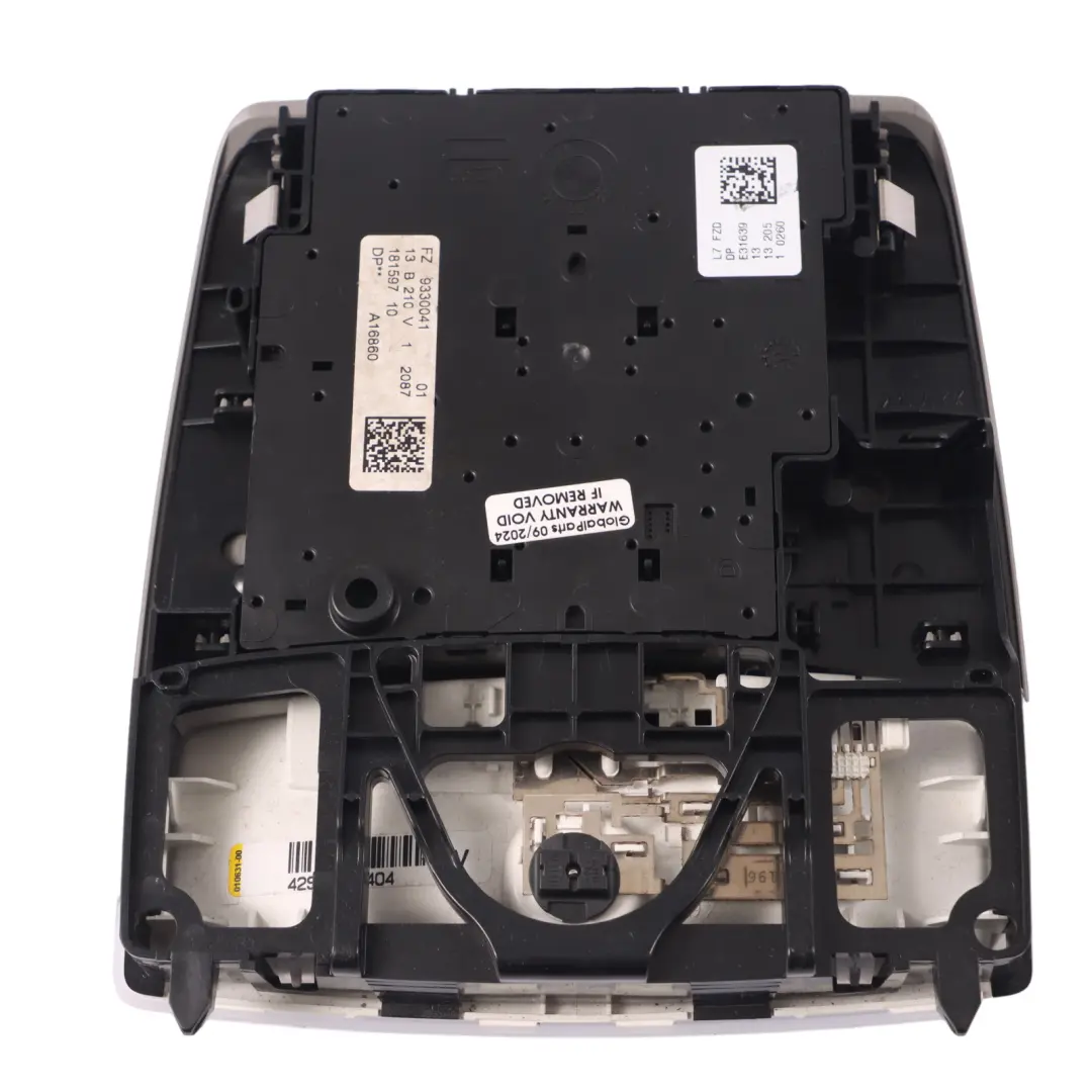 Przełącznik funkcji wnętrza dachu szary do BMW F20 F21 F30 o numerze 9330041 BMW F20 F21 F30 Przełącznik funkcji wnętrza dachu szary - SKU 9330041-1 - Numer Części 9330041