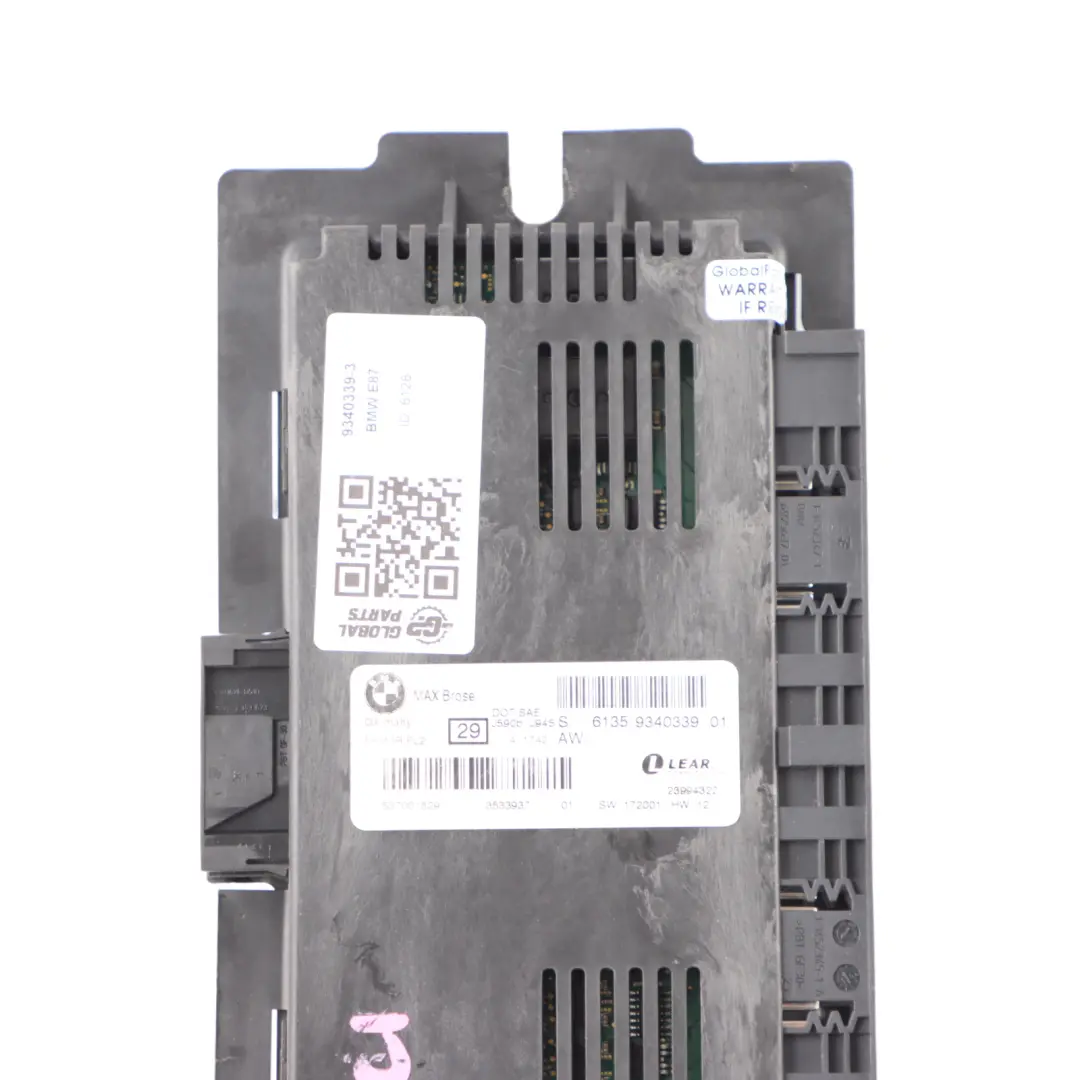 Brose Footwell Light Module Control Unit ECU to BMW E87 LCI Max with Part number 9340339 BMW E87 LCI Max Brose Footwell Light Module Control Unit ECU - SKU 9340339-3 - Part number 9340339