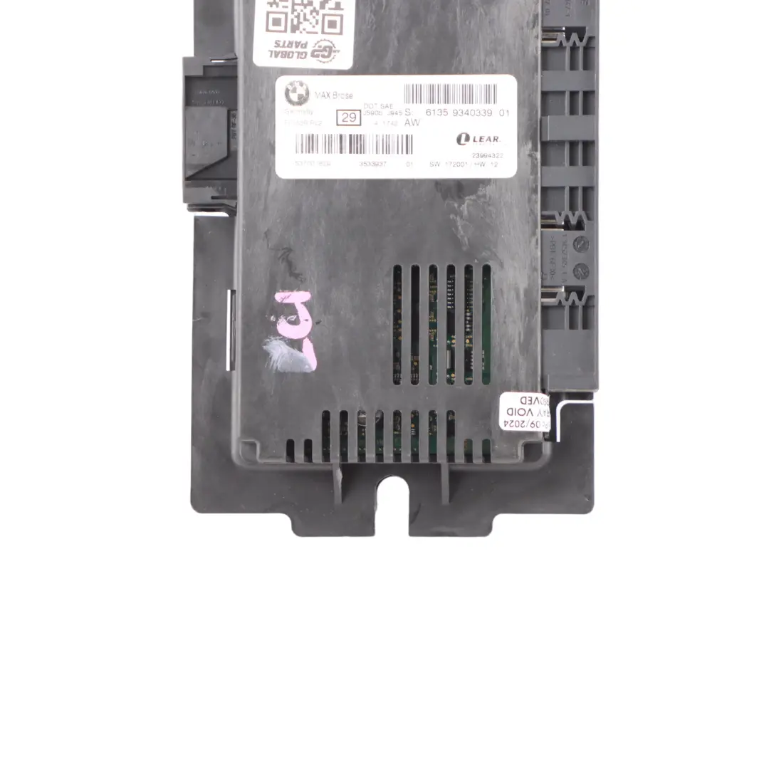 Brose Footwell Light Module Control Unit ECU to BMW E87 LCI Max with Part number 9340339 BMW E87 LCI Max Brose Footwell Light Module Control Unit ECU - SKU 9340339-3 - Part number 9340339