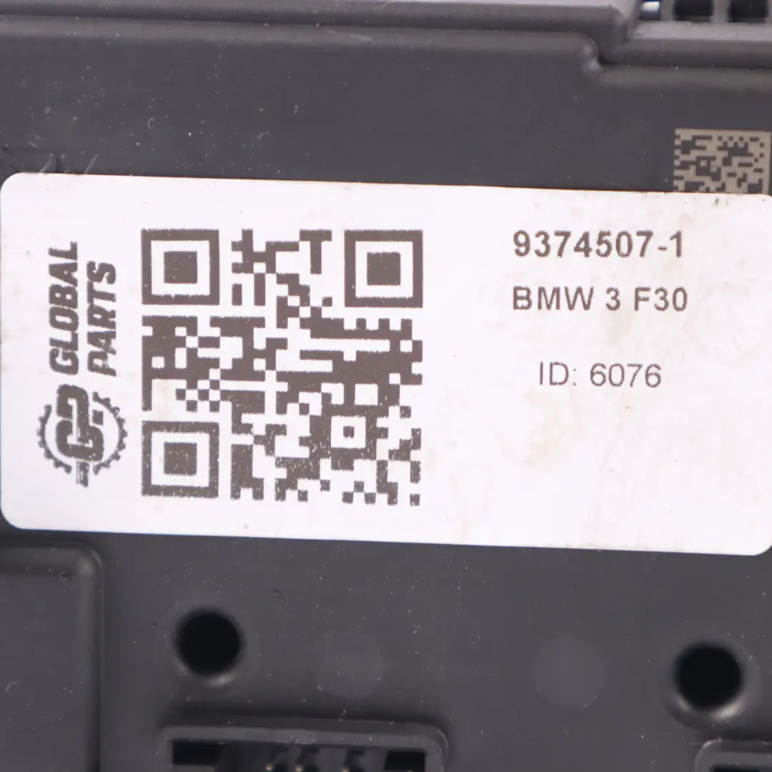 BMW F23 REM Rear Electronic Module Fuse Box Control Unit V2 - SKU 9374507-1 - Part number 9374507