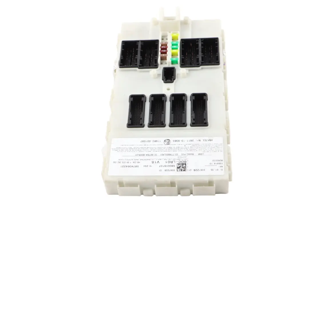 Fuse Box Control Unit SAM Module Relay to Mini F56 with Part number 9387228 Mini F56 Fuse Box Control Unit SAM Module Relay - SKU 9387228 - Part number 9387228