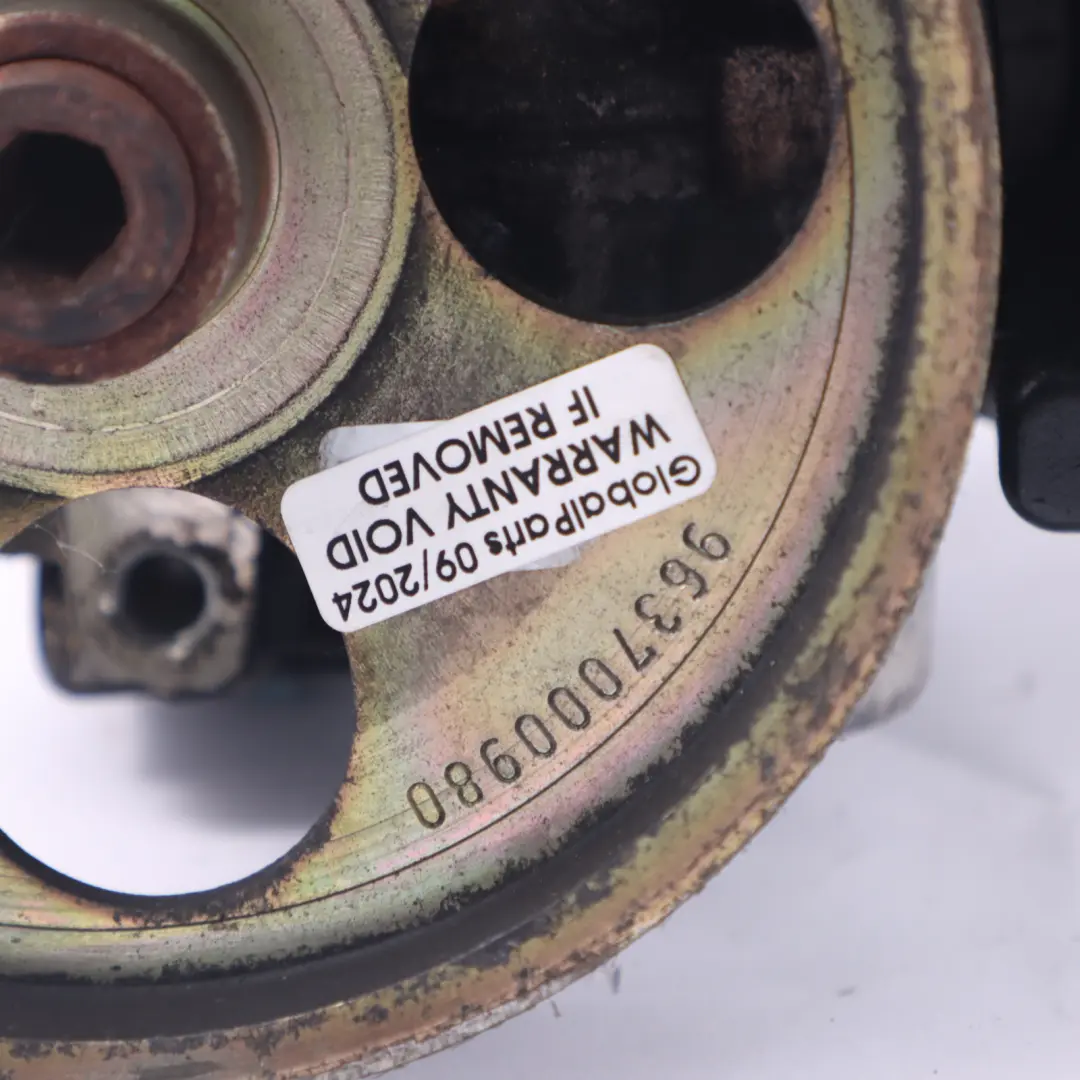 Polea de la Bomba de Dirección Asistida para Peugeot 206 con número de pieza 9643691180 Peugeot 206 Polea de la Bomba de Dirección Asistida - SKU 9643691180 - Número de pieza 9643691180