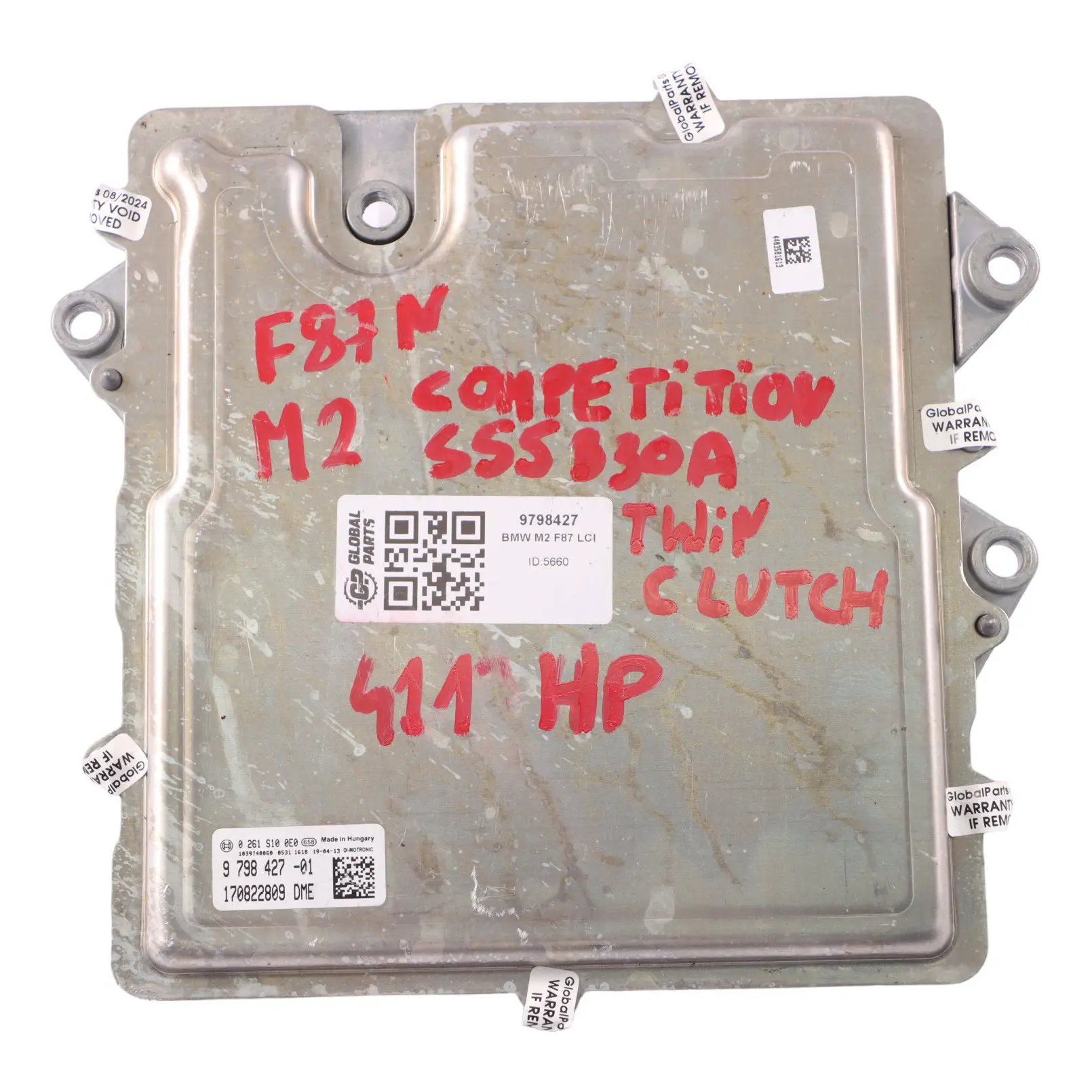BMW F87 LCI M2 Competition S55 411HP Unità di controllo motore ECU DME 9798427