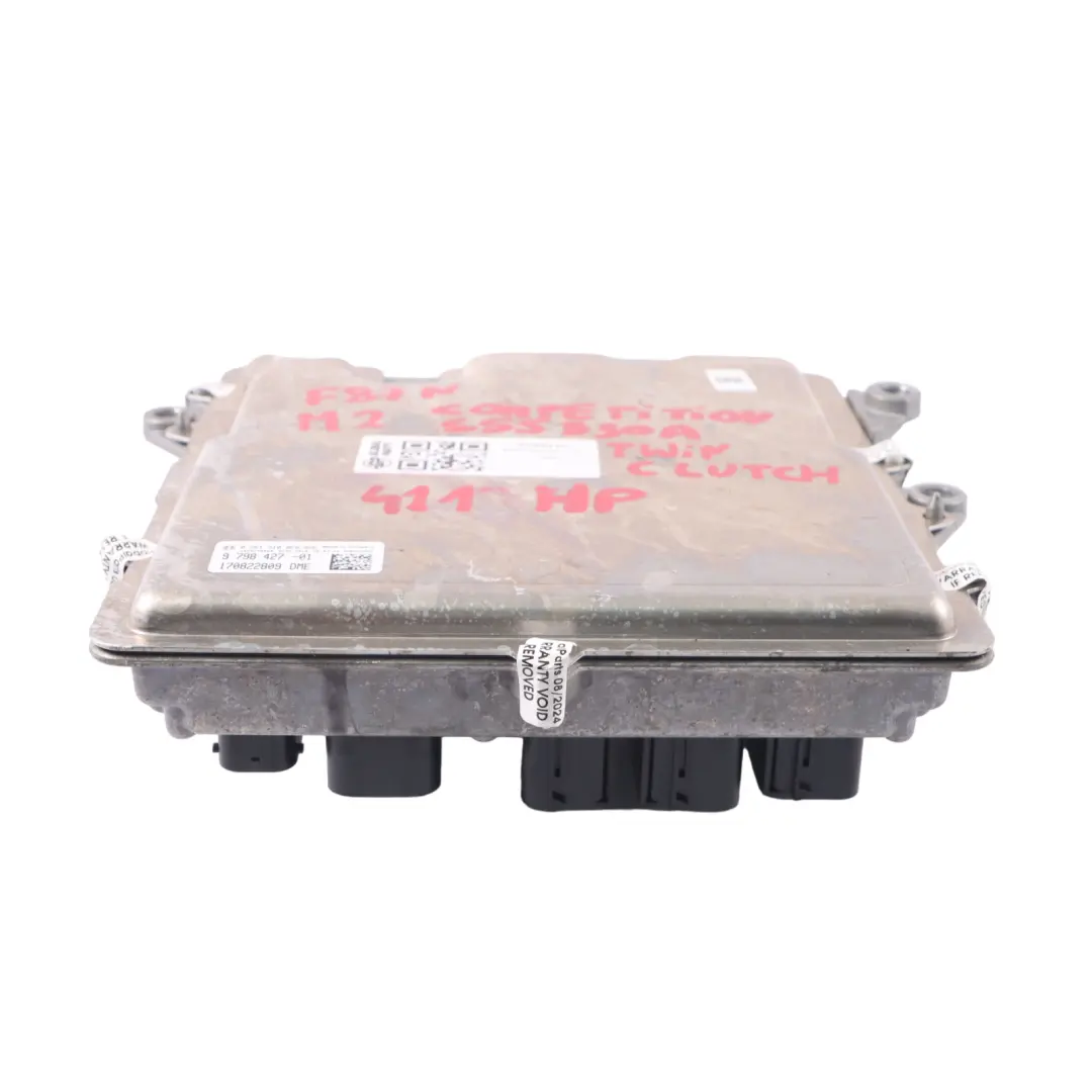Competición S55 411HP Unidad de Control del Motor ECU DME para BMW F87 LCI M2 con número de pieza 9798427 BMW F87 LCI M2 Competición S55 411HP Unidad de Control del Motor ECU DME - SKU 9798427 - Número de pieza 9798427