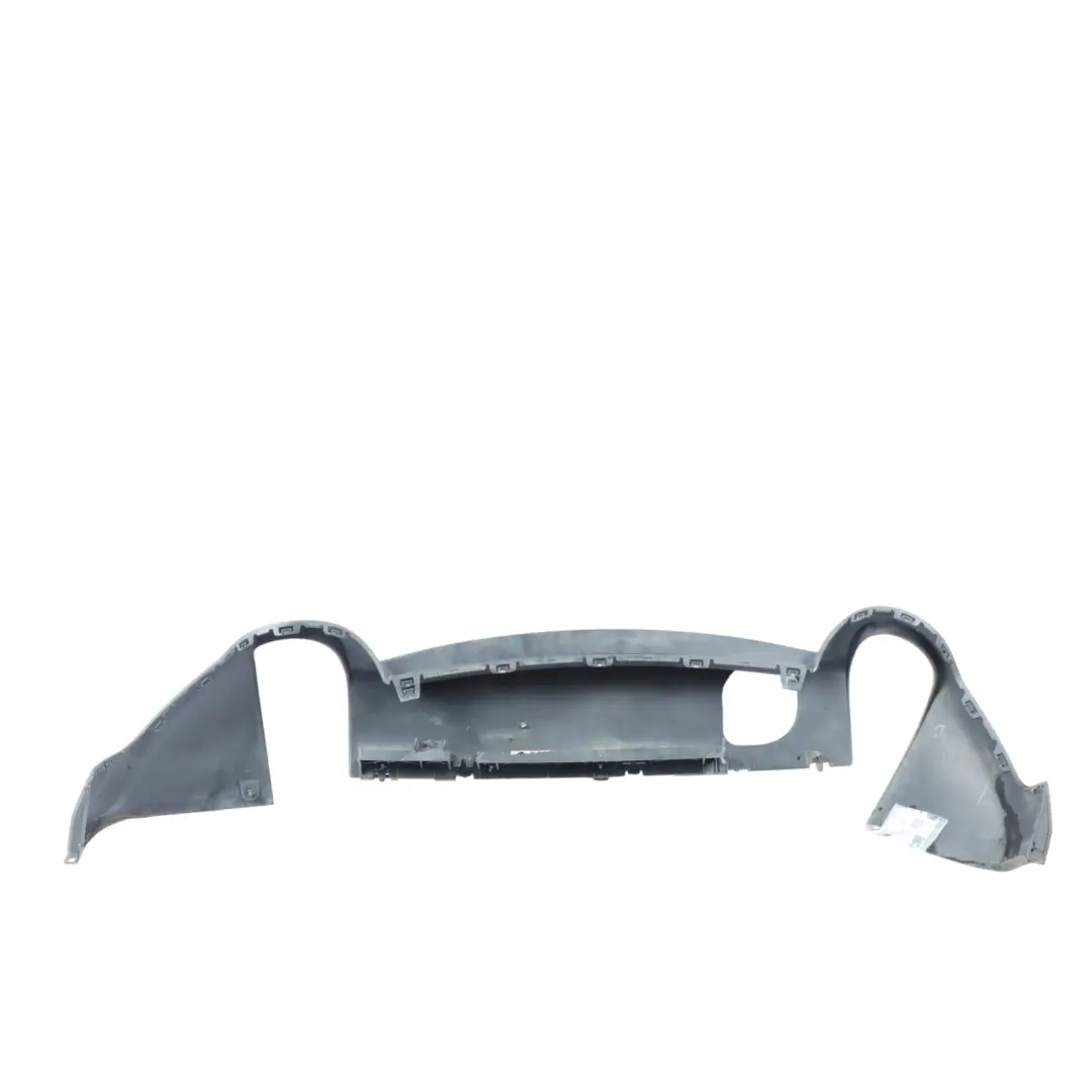 Diffuser Lower Bumper Spoiler Trim to Mini R60 Countryman Cooper S Rear with Part number 9801899 Mini R60 Countryman Cooper S Rear Diffuser Lower Bumper Spoiler Trim - SKU 9801899 - Part number 9801899