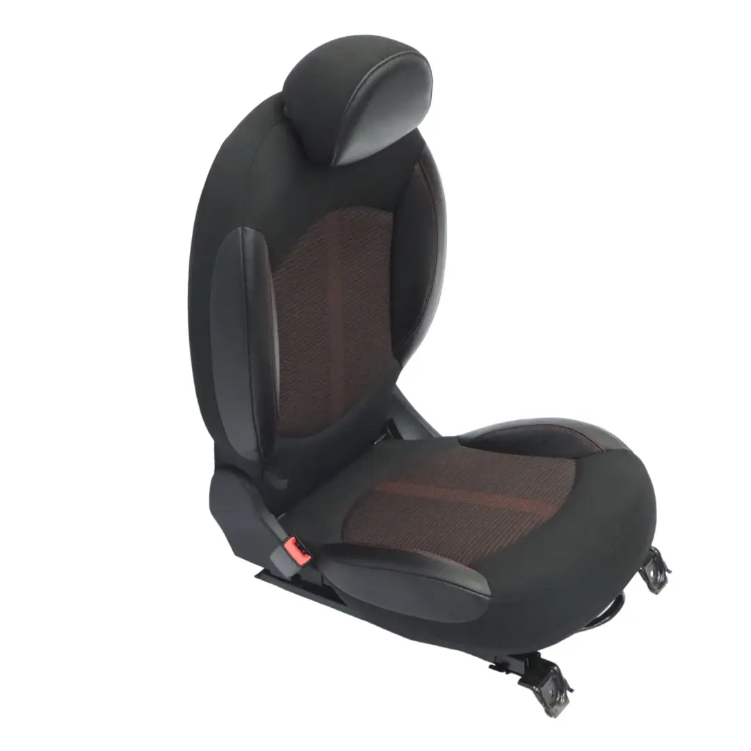Mini R60 Countryman Seat Rear Left N/S Cloth Leather Parallel Lines Red - SKU 9805237-1 - Part number 9805237