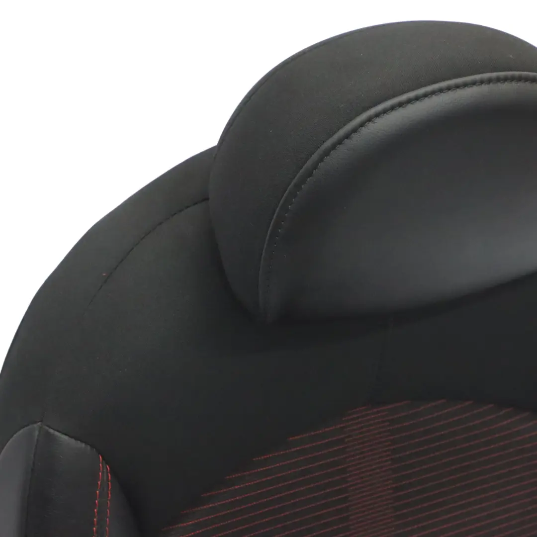 Mini R60 Countryman Seat Rear Left N/S Cloth Leather Parallel Lines Red - SKU 9805237-1 - Part number 9805237