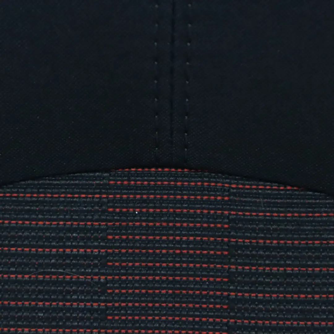 Mini R60 Countryman Seat Rear Left N/S Cloth Leather Parallel Lines Red - SKU 9805237-1 - Part number 9805237