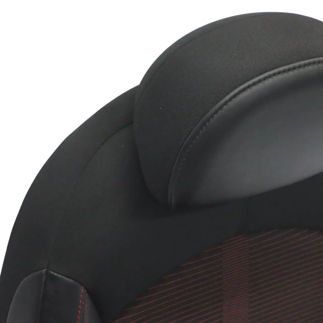 Right O/S Cloth Leather Parallel Lines Red to Mini R60 Countryman Seat Rear with Part number 9805238 Mini R60 Countryman Seat Rear Right O/S Cloth Leather Parallel Lines Red - SKU 9805238-1 - Part number 9805238