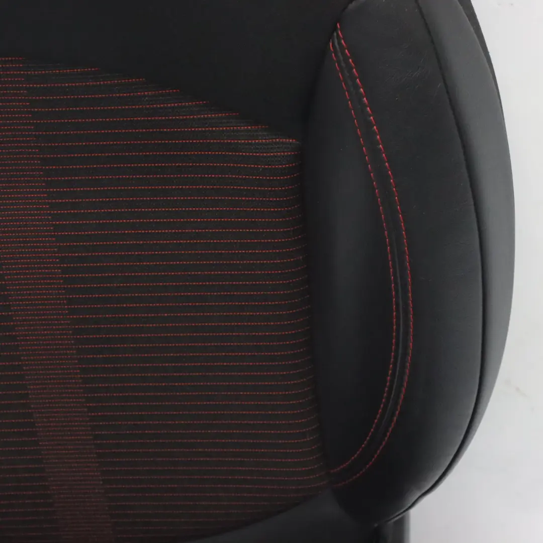 Mini R60 Countryman Sedile Posteriore Destro Panno Pelle Linee Parallele Rosso - SKU 9805238-1 - Numero di parte 9805238