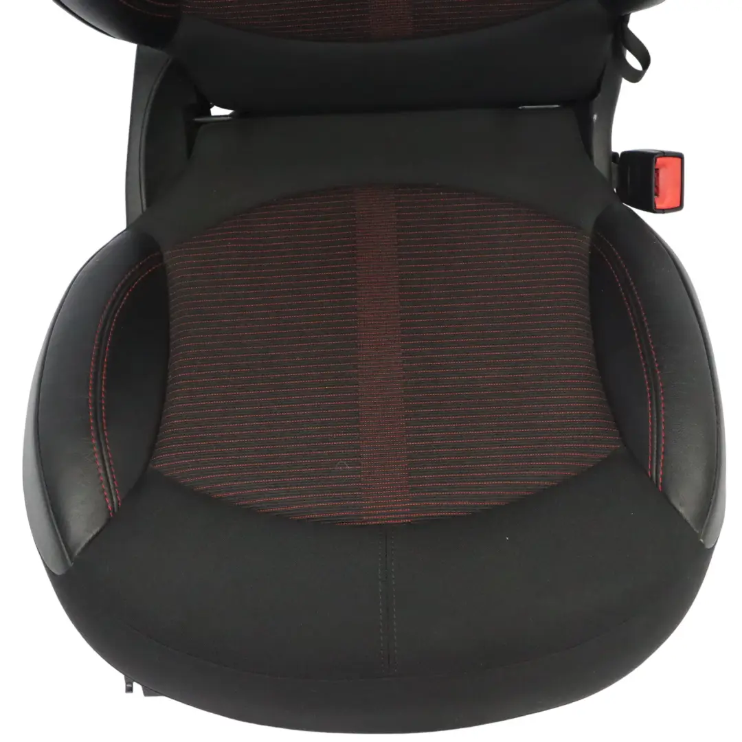 Right O/S Cloth Leather Parallel Lines Red to Mini R60 Countryman Seat Rear with Part number 9805238 Mini R60 Countryman Seat Rear Right O/S Cloth Leather Parallel Lines Red - SKU 9805238-1 - Part number 9805238