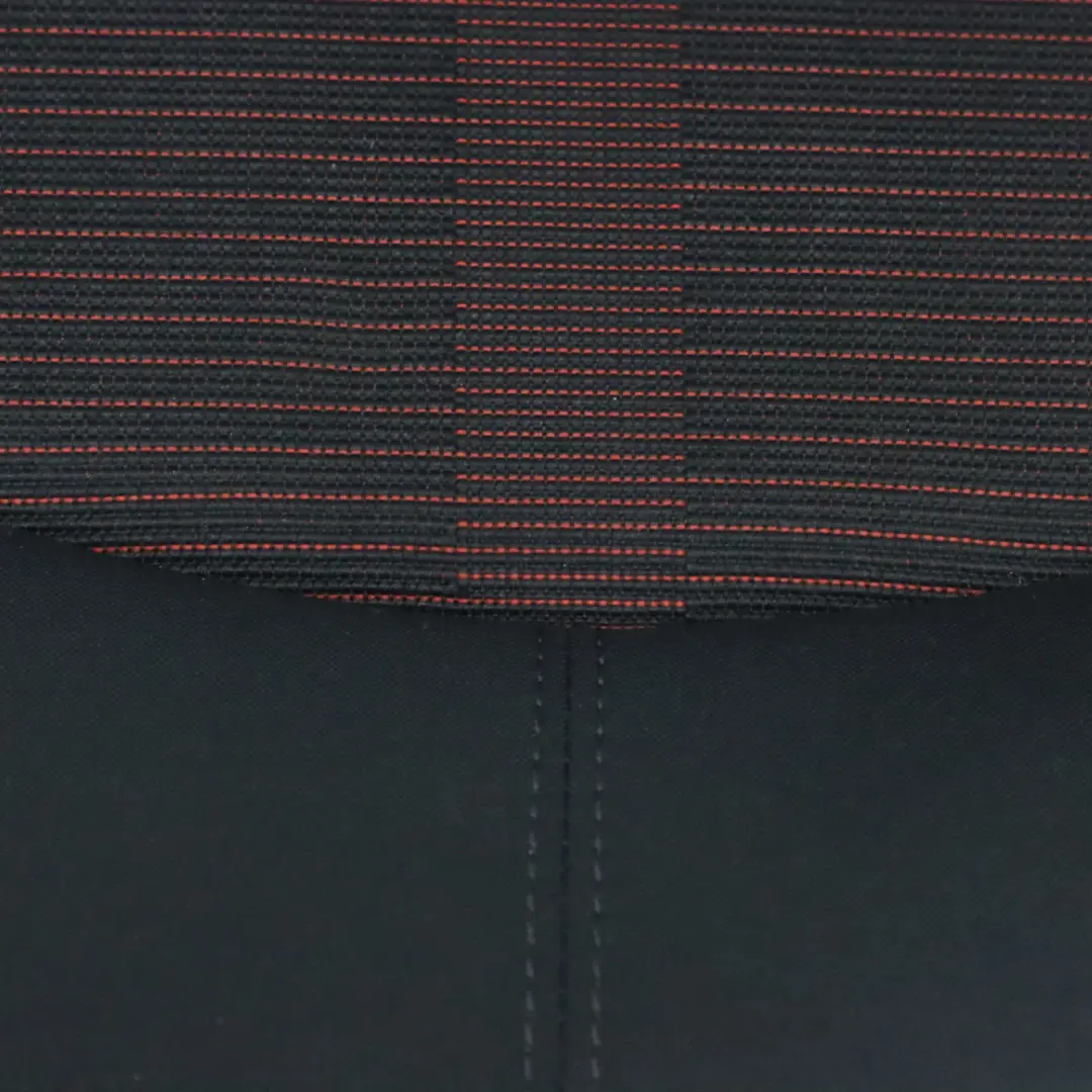 Sedile Posteriore Destro Panno Pelle Linee Parallele Rosso per Mini R60 Countryman con numero di parte 9805238 Mini R60 Countryman Sedile Posteriore Destro Panno Pelle Linee Parallele Rosso - SKU 9805238-1 - Numero di parte 9805238