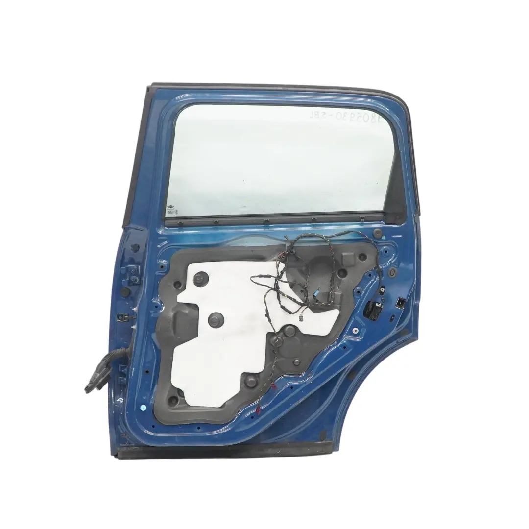 Puerta Trasera Derecha Surf Azul - B18 para Mini Countryman R60 con número de pieza 9805930 Mini Countryman R60 Puerta Trasera Derecha Surf Azul - B18 - SKU 9805930-SBL - Número de pieza 9805930