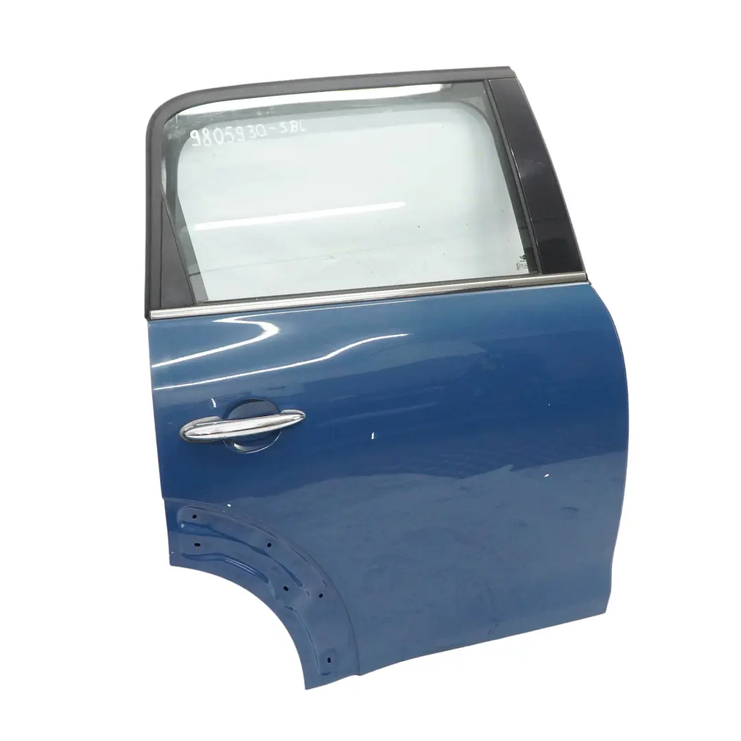 Puerta Trasera Derecha Surf Azul - B18 para Mini Countryman R60 con número de pieza 9805930 Mini Countryman R60 Puerta Trasera Derecha Surf Azul - B18 - SKU 9805930-SBL - Número de pieza 9805930
