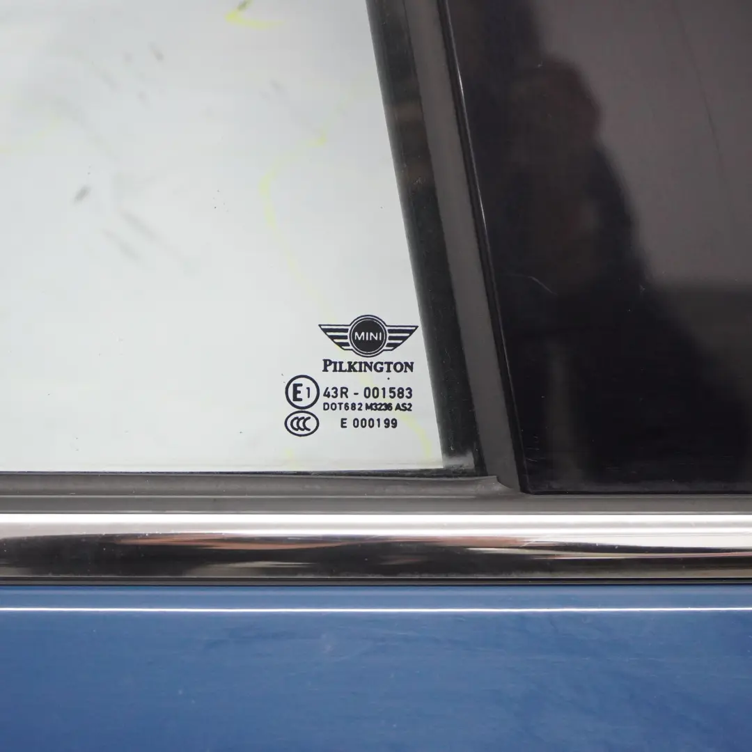 Puerta Trasera Derecha Surf Azul - B18 para Mini Countryman R60 con número de pieza 9805930 Mini Countryman R60 Puerta Trasera Derecha Surf Azul - B18 - SKU 9805930-SBL - Número de pieza 9805930