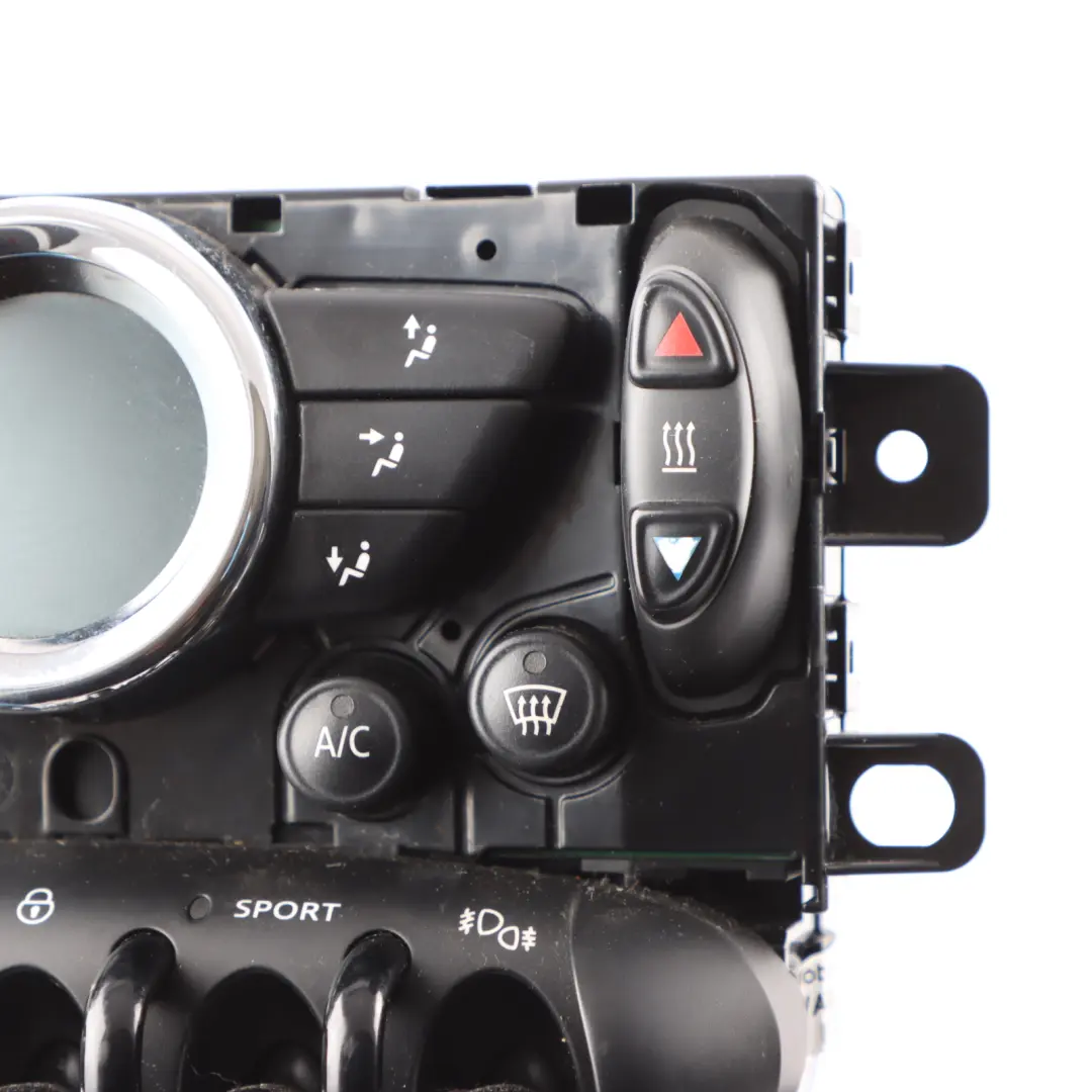 condizionata automatica riscaldatore interruttore pannello per Mini R60 R61 Aria con numero di parte 9812027 Mini R60 R61 Aria condizionata automatica riscaldatore interruttore pannello - SKU 9812027-9 - Numero di parte 9812027