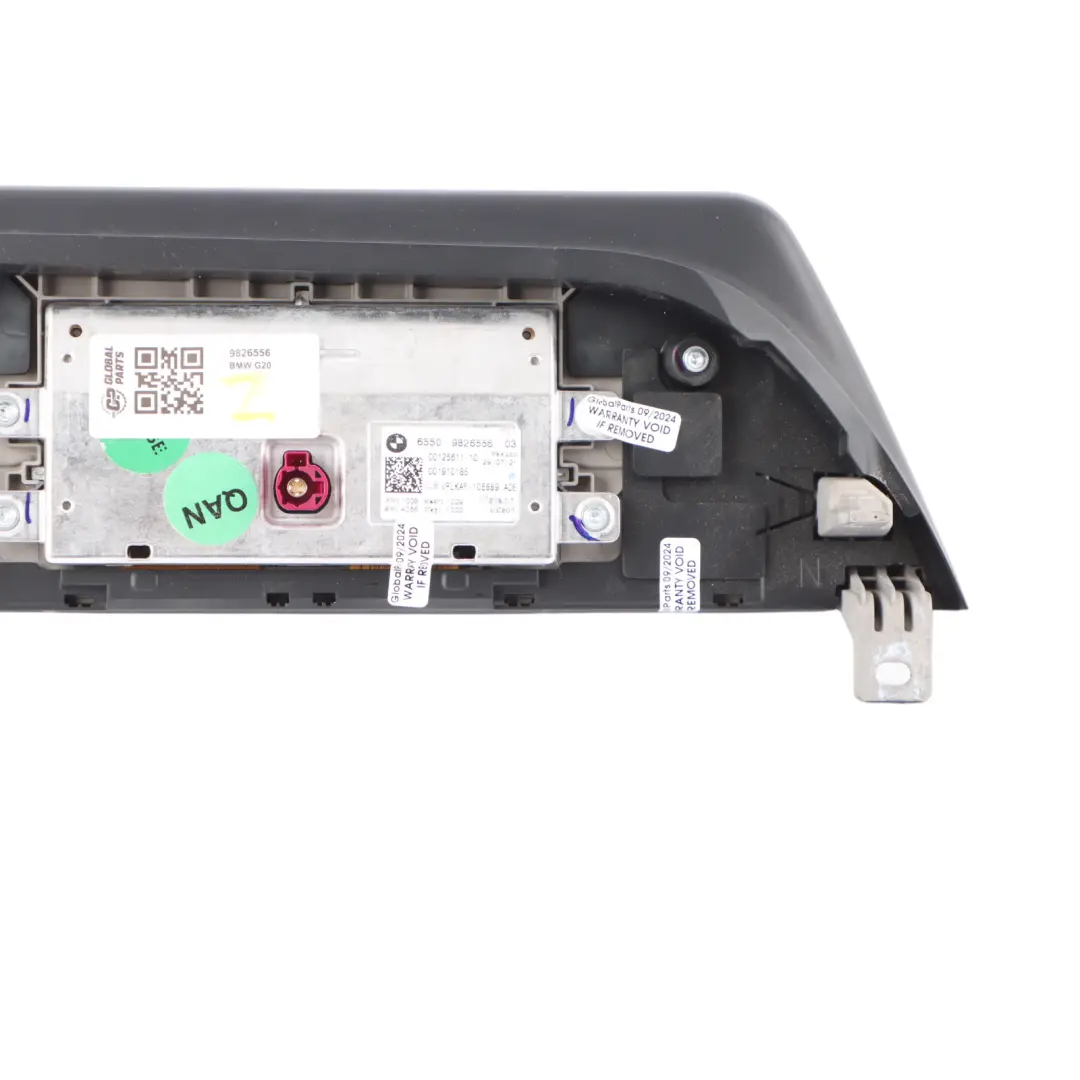 Multimedia Screen Display Screen Sat Nav Radio Head Unit to BMW G20 G80 G82 with Part number 9826556 BMW G20 G80 G82 Multimedia Screen Display Screen Sat Nav Radio Head Unit - SKU 9826556 - Part number 9826556