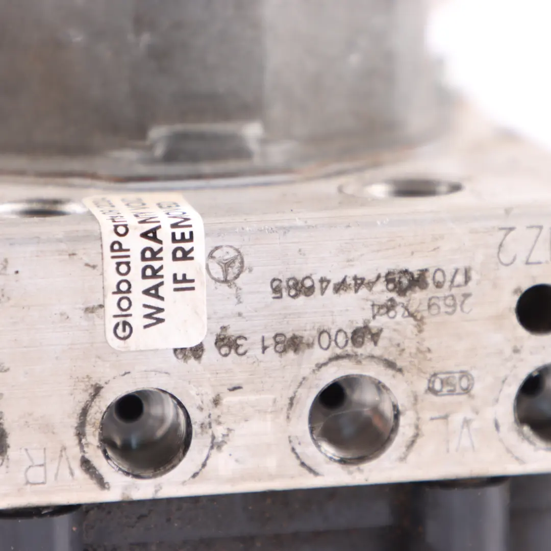 Pump Modulator Braking Control Unit Module to Mercedes X156 with Part number A0004313900 Mercedes X156 Pump Modulator Braking Control Unit Module - SKU A0004313900 - Part number A0004313900