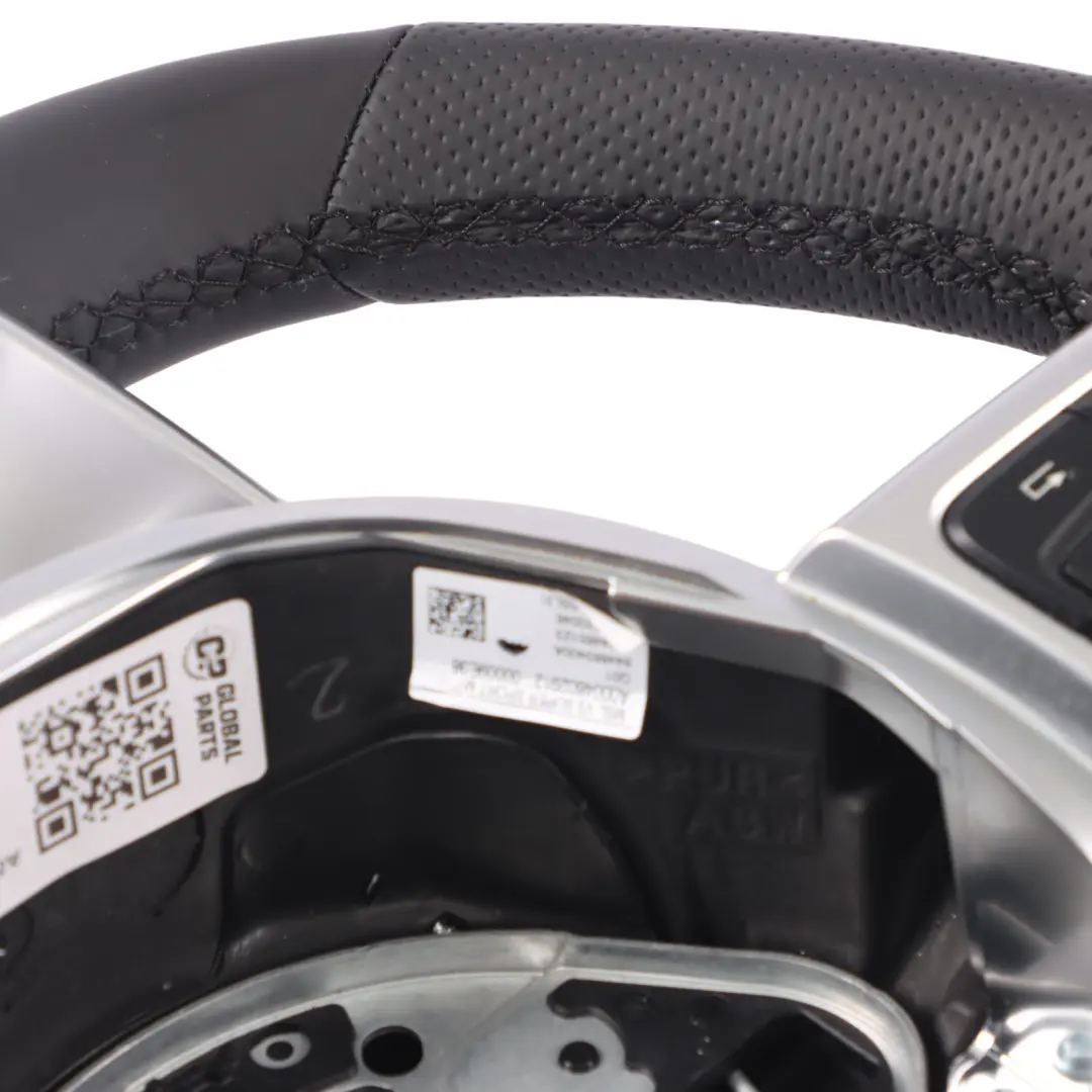 Mercedes GLC X253 Kierownica NOWA Czarna Skóra Łopatki - SKU A0004602912-1 - Numer Części A0004602912