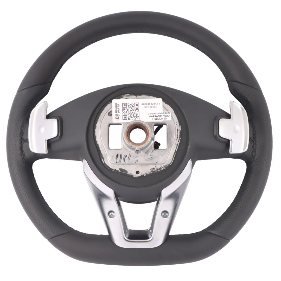 Steering Wheel NEW Black Leather Paddle Shift to Mercedes GLC X253 with Part number A0004602912 Mercedes GLC X253 Steering Wheel NEW Black Leather Paddle Shift - SKU A0004602912-1 - Part number A0004602912