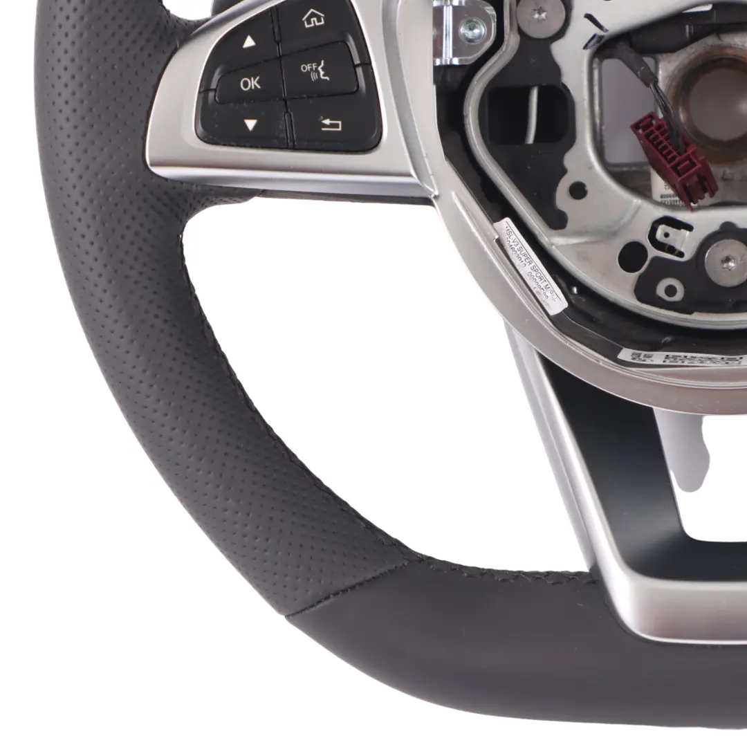 Steering Wheel NEW Black Leather Paddle Shift Mercedes GLC X253 - SKU A0004602912-1 - Part number A0004602912