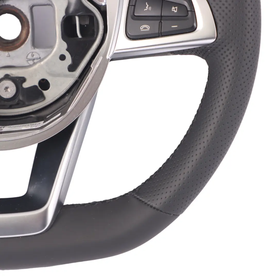Volant Mercedes C117 W176 NOUVEAU Cuir Noir Multifonction pour à propos du numéro de pièce A0004603303 Volant Mercedes C117 W176 NOUVEAU Cuir Noir Multifonction - SKU A0004603303-2 - Numéro de pièce A0004603303