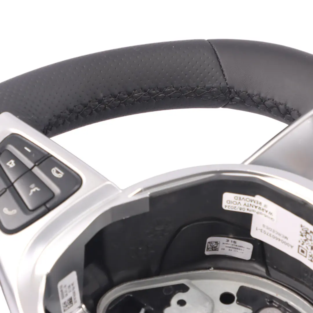  Volant Mercedes W205 C253 NEUF Cuir Noir Multifonction - SKU A0004603703-1 - Numéro de pièce A0004603703