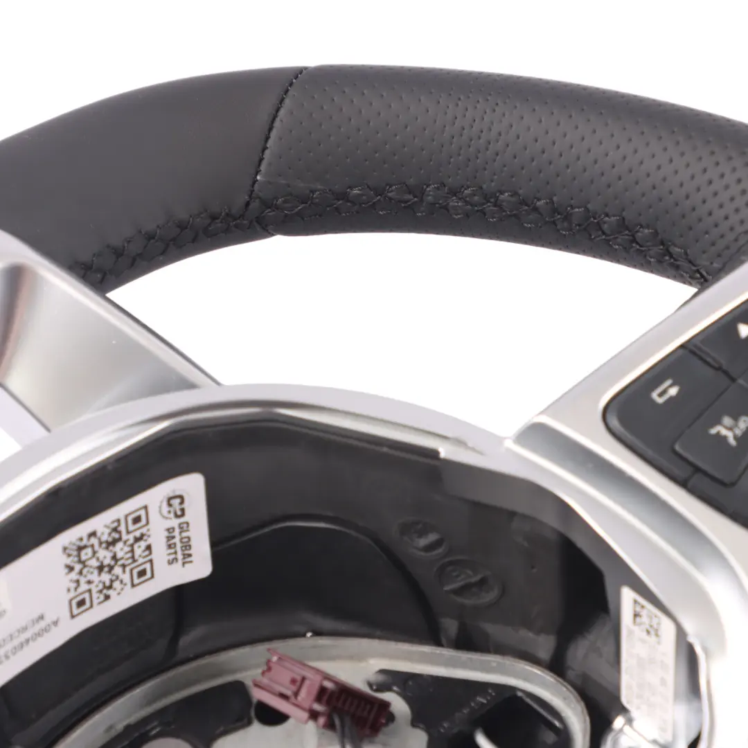 NUOVO in Pelle Pera Multifunzione per Volante Mercedes W205 C253 con numero di parte A0004603703 Volante Mercedes W205 C253 NUOVO in Pelle Pera Multifunzione - SKU A0004603703-1 - Numero di parte A0004603703