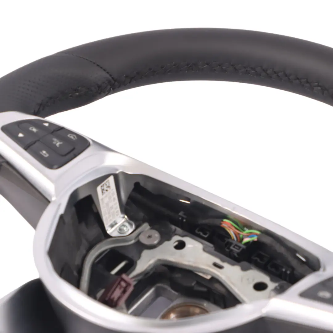 NUOVO in Pelle Pera Multifunzione per Volante Mercedes W205 C253 con numero di parte A0004603703 Volante Mercedes W205 C253 NUOVO in Pelle Pera Multifunzione - SKU A0004603703-1 - Numero di parte A0004603703