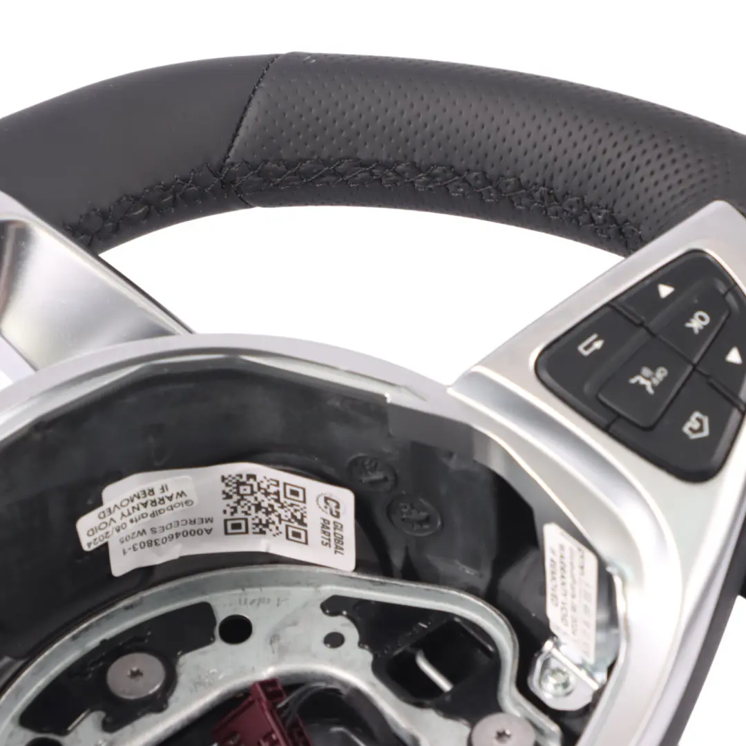  Steering Wheel Mercedes W205 C253 NEW Black Leather Multifunction Paddle Shift - SKU A0004603803-1 - Part number A0004603803