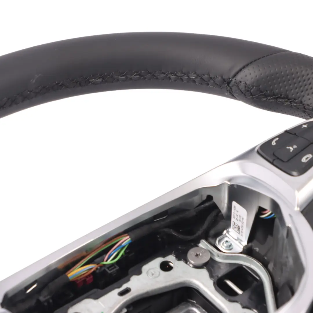  Steering Wheel Mercedes W205 C253 NEW Black Leather Multifunction Paddle Shift - SKU A0004603803-1 - Part number A0004603803