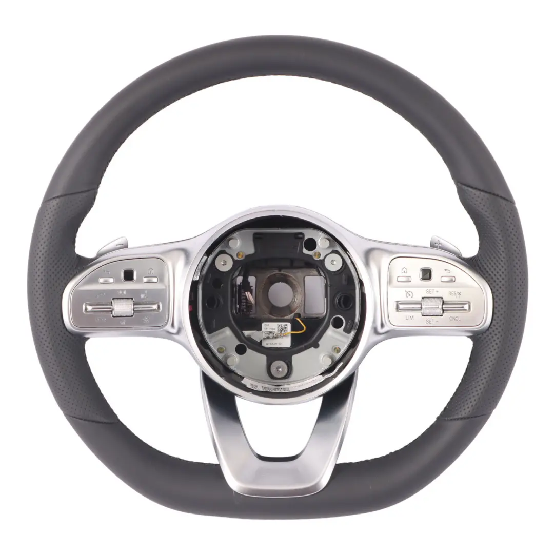  Lenkrad Mercedes W213 C238 NEU Schwarz Leder Schaltwippen - SKU A0004604302-1 - Teilenummer A0004604302