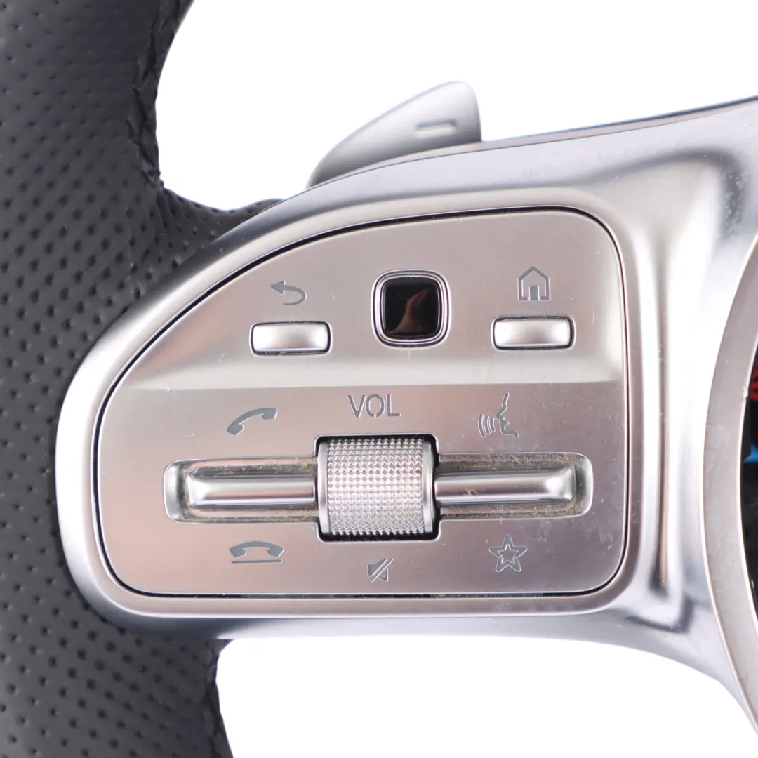  Steering Wheel Mercedes W213 C238 NEW Black Leather Paddle Shift - SKU A0004604302-1 - Part number A0004604302