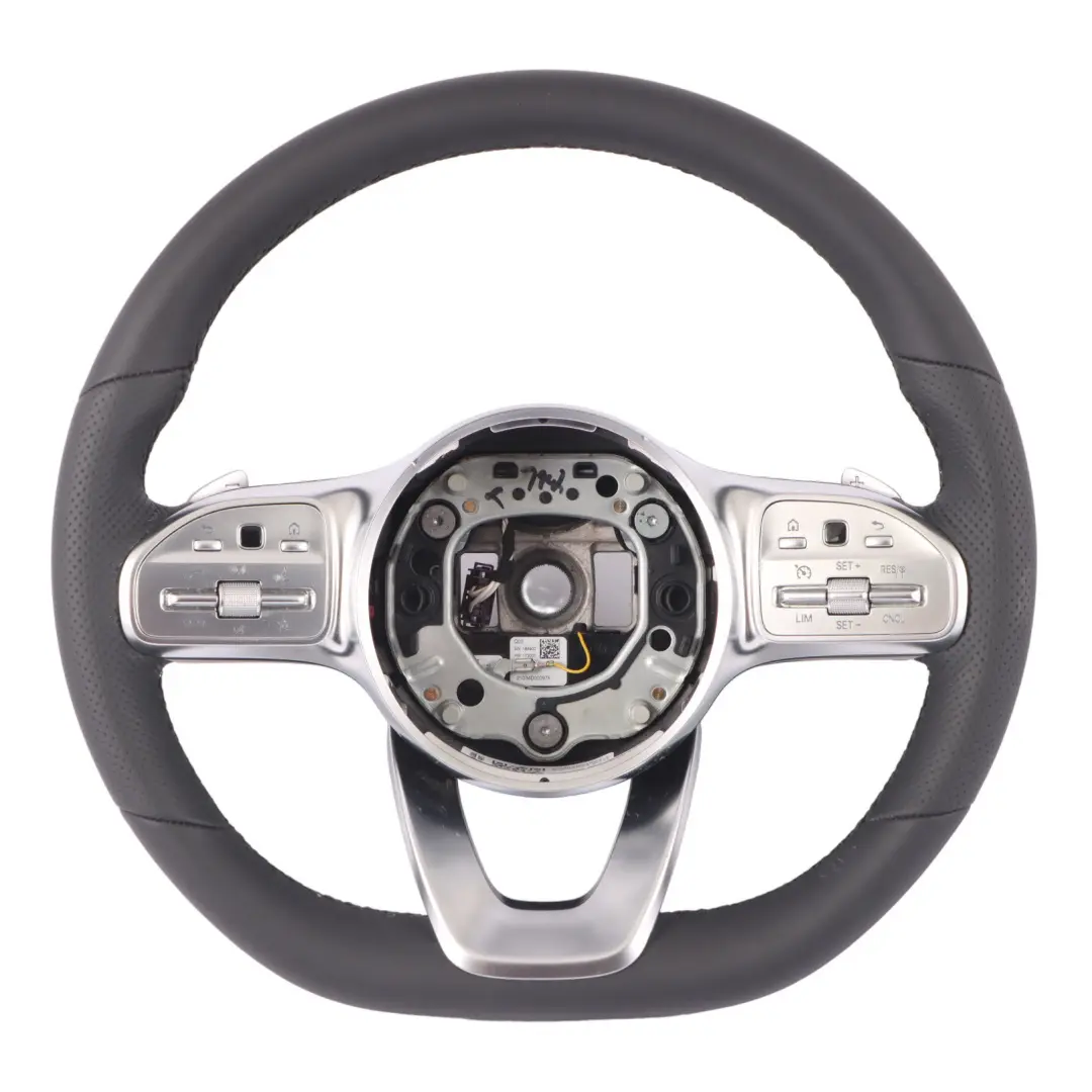  Volant Mercedes C118 W177 NOUVEAU Volant de Direction Multifonction en Cuir Noir - SKU A0004604602-2 - Numéro de pièce A0004604602
