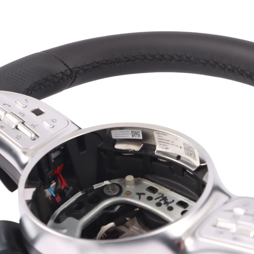 Steering Wheel Mercedes C118 W177 NEW Black Leather Paddle Shift Multifunction to with Part number A0004604602 Steering Wheel Mercedes C118 W177 NEW Black Leather Paddle Shift Multifunction - SKU A0004604602-2 - Part number A0004604602