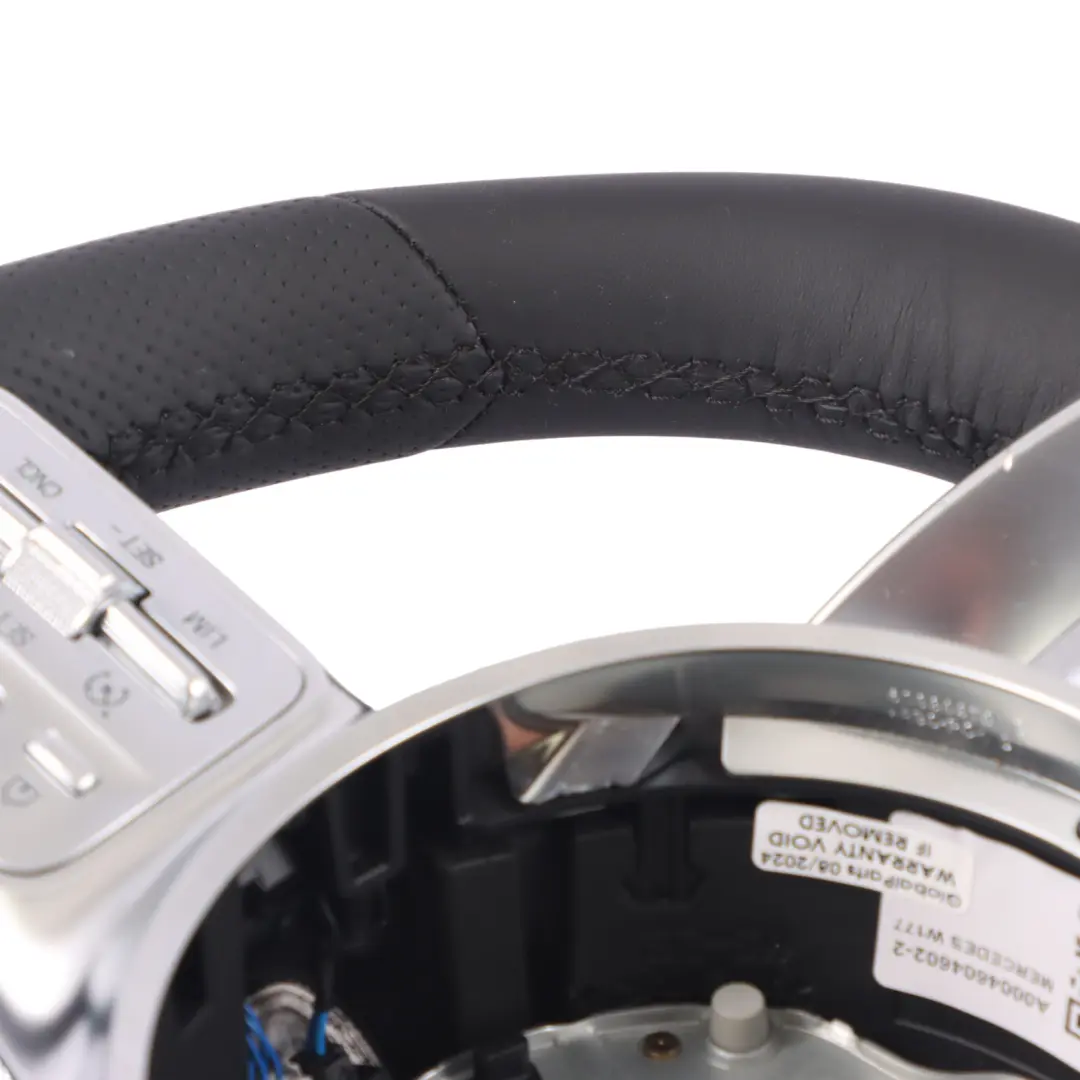  Volant Mercedes C118 W177 NOUVEAU Volant de Direction Multifonction en Cuir Noir - SKU A0004604602-2 - Numéro de pièce A0004604602