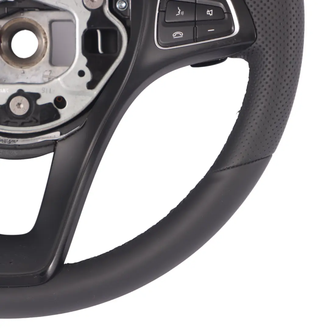 Mercedes W205 Volant NEUF Cuir Noir Multifonctions Palettes Changement Vitesse - SKU A0004605003-1 - Numéro de pièce A0004605003