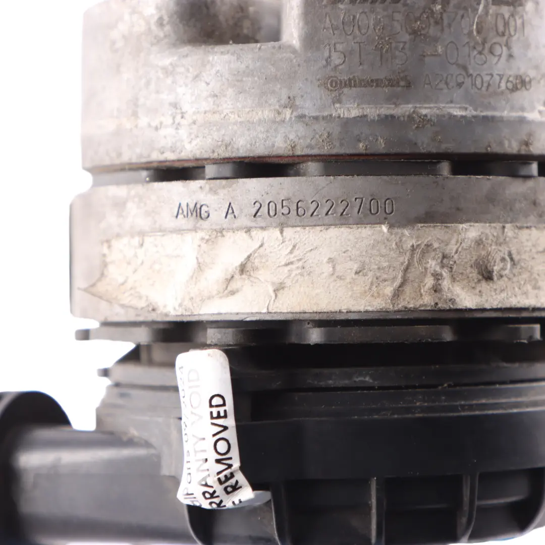 C63 W205 AMG Petrol Auxiliary Water Coolant Pump Unit to Mercedes with Part number A0005001700 Mercedes C63 W205 AMG Petrol Auxiliary Water Coolant Pump Unit - SKU A0005001700 - Part number A0005001700