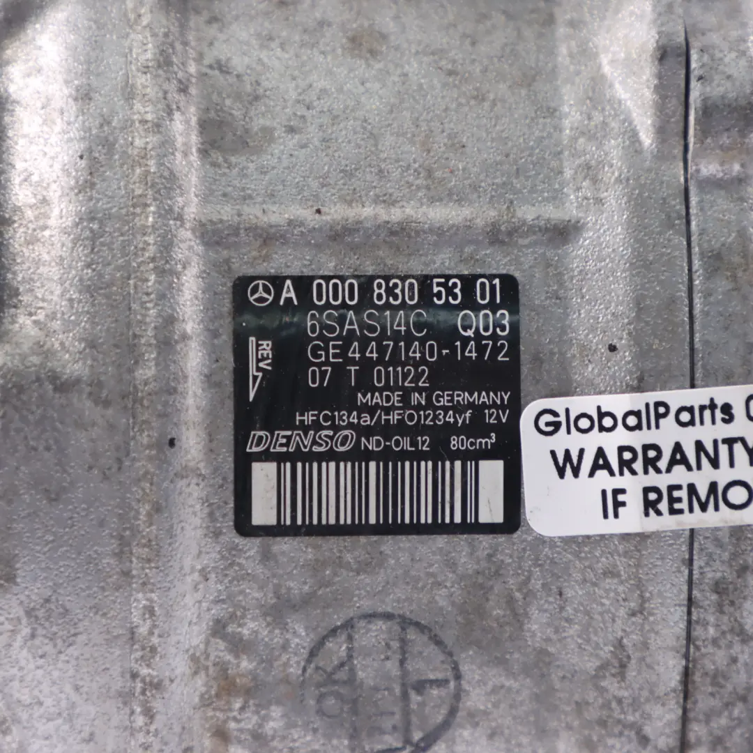 Mercedes SLK R171 Air Conditioning Compressor Air Con A/C M274 - SKU A0008305301 - Part number A0008305301