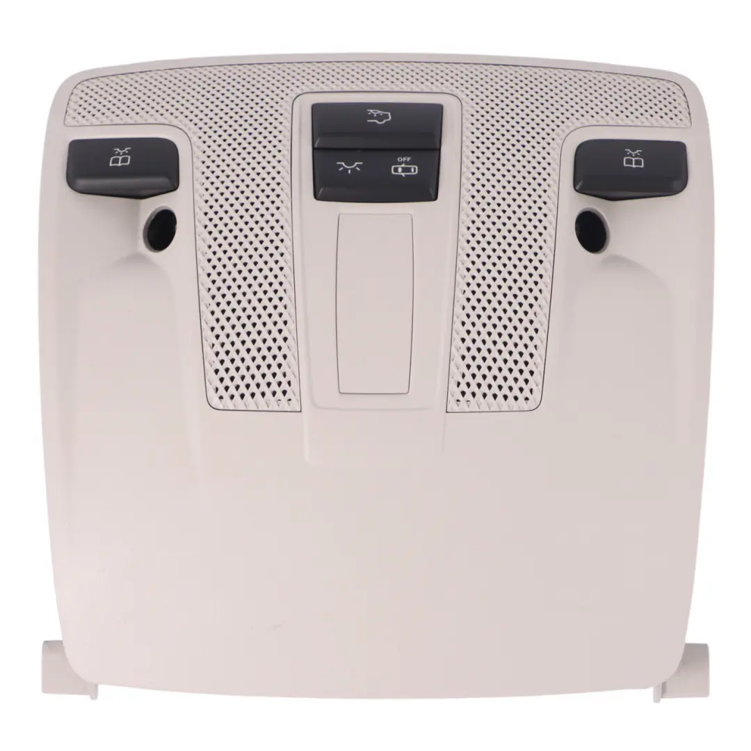 Lampka Podsufitki Oświetlenie Kabiny Szara do Mercedes W176 o numerze A0009000802 Mercedes W176 Lampka Podsufitki Oświetlenie Kabiny Szara - SKU A0009000802-1 - Numer Części A0009000802