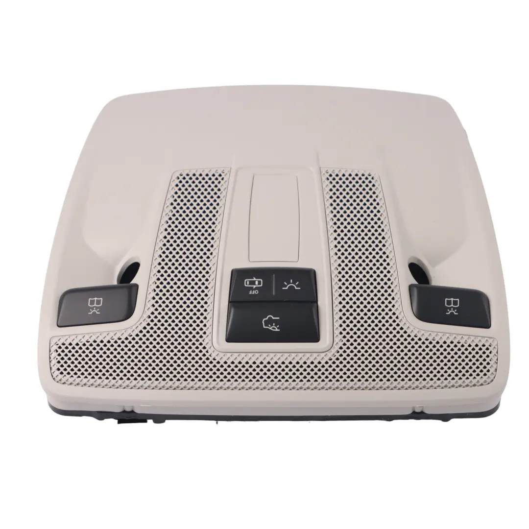 Lampka Podsufitki Oświetlenie Kabiny Szara do Mercedes W176 o numerze A0009000802 Mercedes W176 Lampka Podsufitki Oświetlenie Kabiny Szara - SKU A0009000802-1 - Numer Części A0009000802