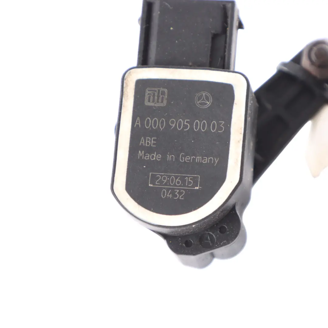 Headlight Light Height Level Sensor Control Unit to Mercedes SL R231 with Part number A0009050003 Mercedes SL R231 Headlight Light Height Level Sensor Control Unit - SKU A0009050003 - Part number A0009050003