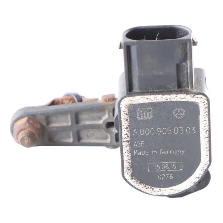 Headlight Light Height Level Sensor Control Unit to Mercedes SL R231 with Part number A0009050303 Mercedes SL R231 Headlight Light Height Level Sensor Control Unit - SKU A0009050303 - Part number A0009050303