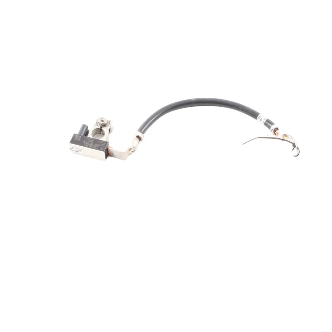 Negative Battery Wiring Harness Cable Sensor Clamp to Mercedes W205 with Part number A0009055903 Mercedes W205 Negative Battery Wiring Harness Cable Sensor Clamp - SKU A0009055903 - Part number A0009055903
